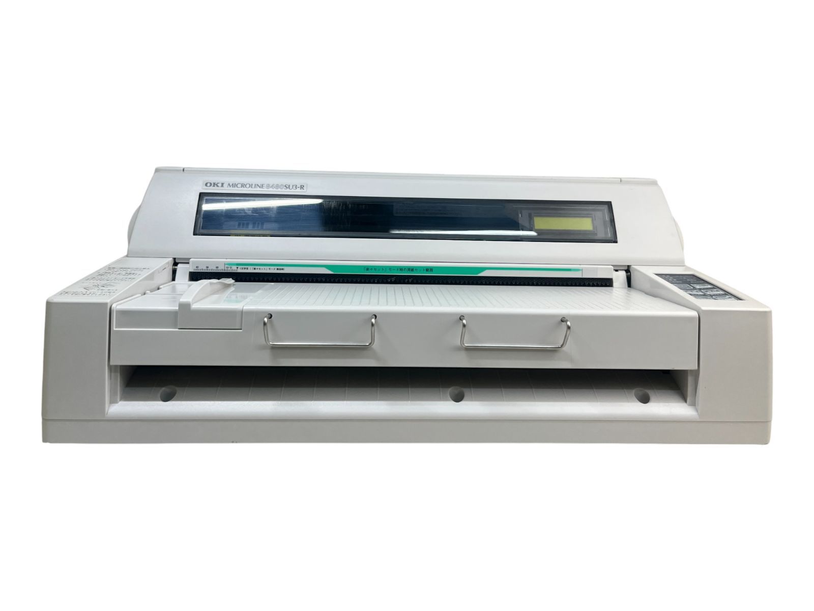 動作良好 印字テストOK｜OKI MICROLINE 8480SU3-R｜ドットインパクトプリンター A3対応 USB LAN パラレル接続対応