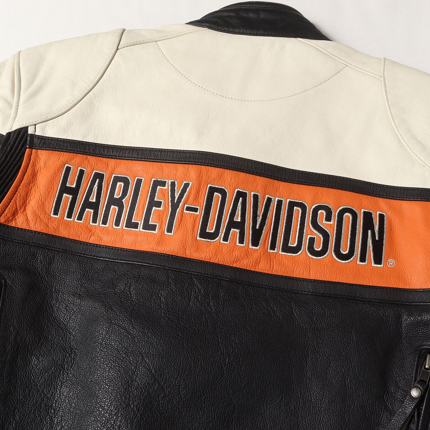 HARLEY DAVIDSON ハーレーダビッドソン ライディングジャケット HARLEY-DAVIDSON ハーレーダビッドソン ジャケット ブラック オレンジ