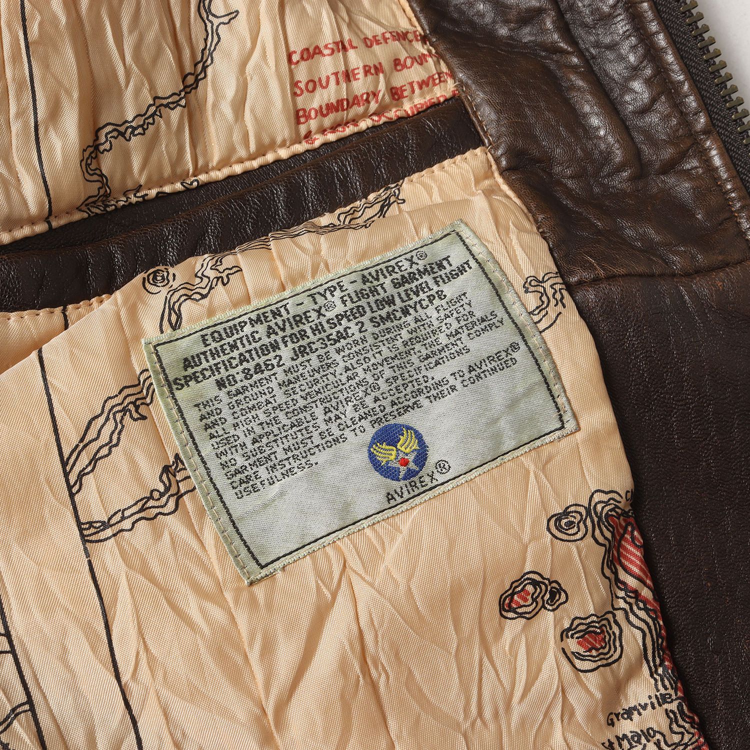 AVIREX アヴィレックス ジャケット ブラウン サイズ:XS(大きめ) | 90s