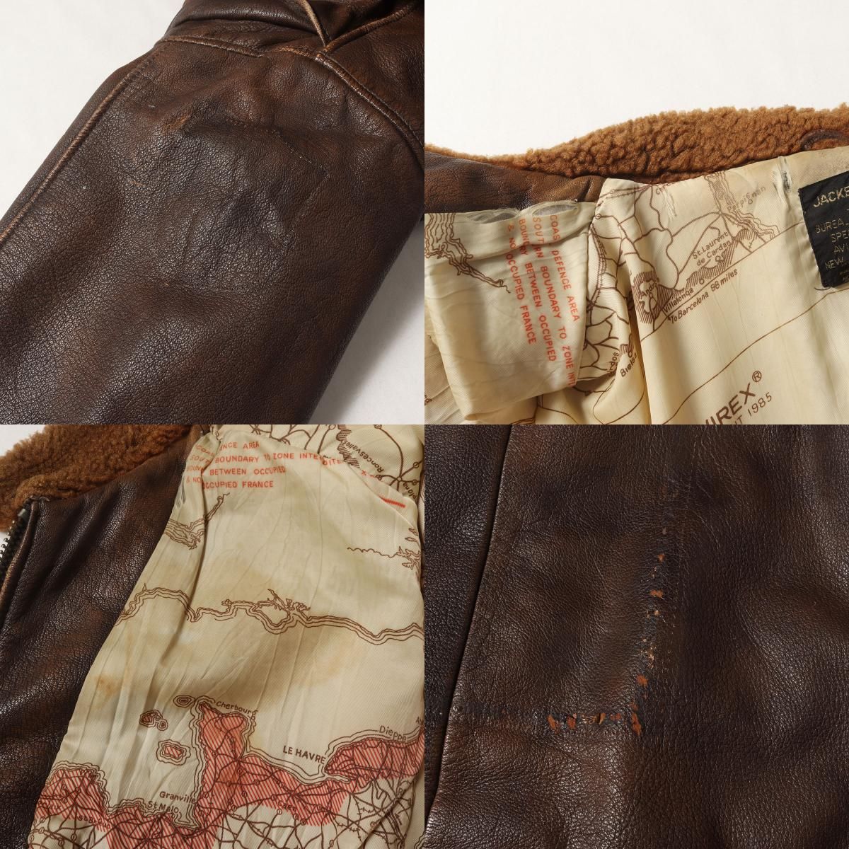 AVIREX アヴィレックス ジャケット ブラウン サイズ:XS(大きめ) | 希少