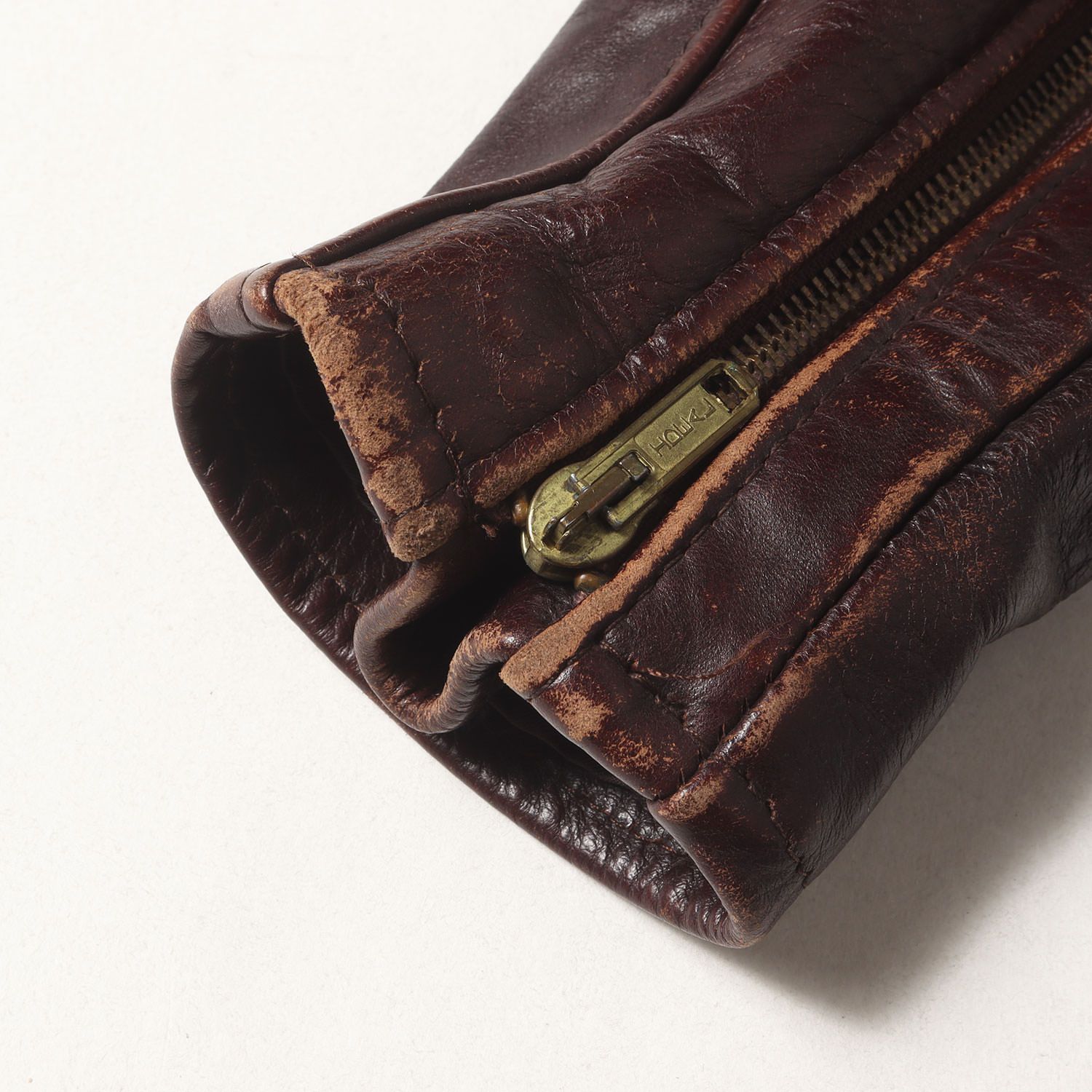 ショット Schott 36 トラッカージャケット レザージャケット 赤茶