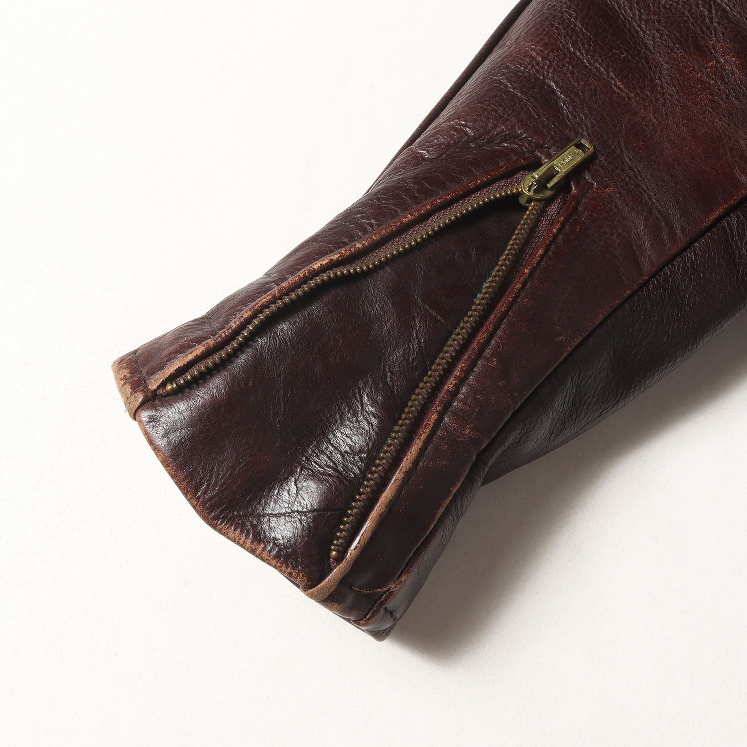 ショット Schott 36 トラッカージャケット レザージャケット 赤茶