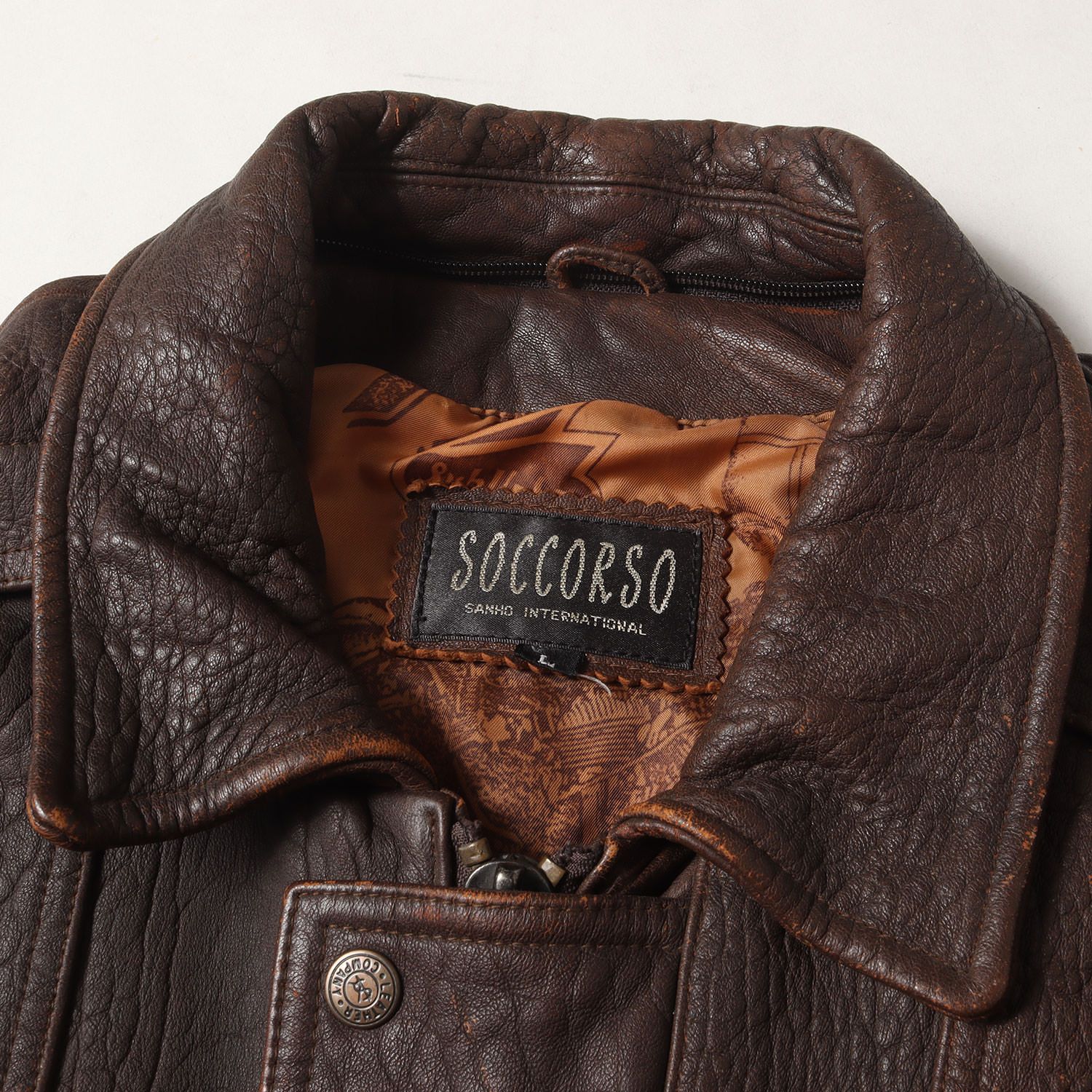 90s - 00s ヴィンテージ古着 | 雰囲気抜群 | 90s シープスキンレザー