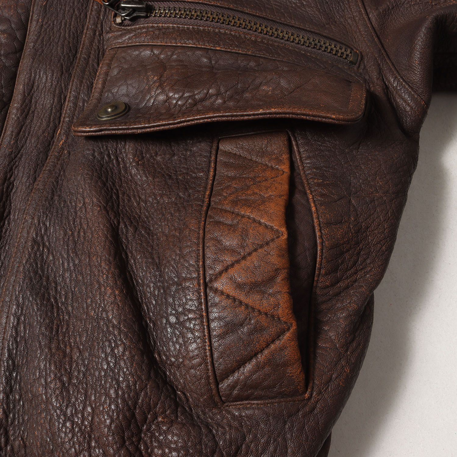 90s - 00s ヴィンテージ古着 | 雰囲気抜群 | 90s シープスキンレザー