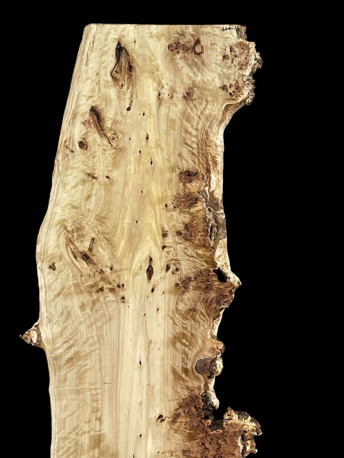 ポプラ M624-1 一枚板 乾燥材 棚板 カウンター テーブル DIY 耳付 天板 テレビボード 全国都道府県