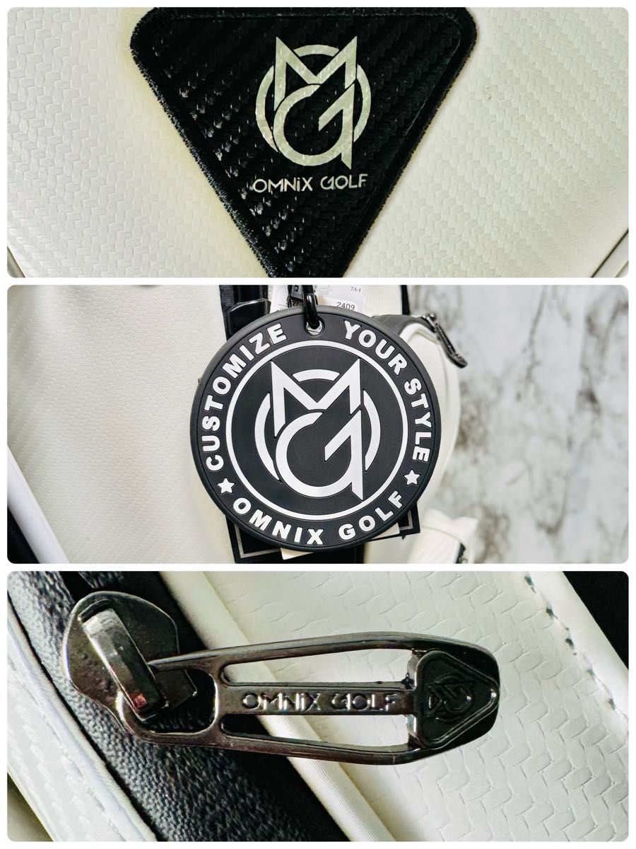 新品未使用】オムニックス カート式 キャディバッグ ゴルフ