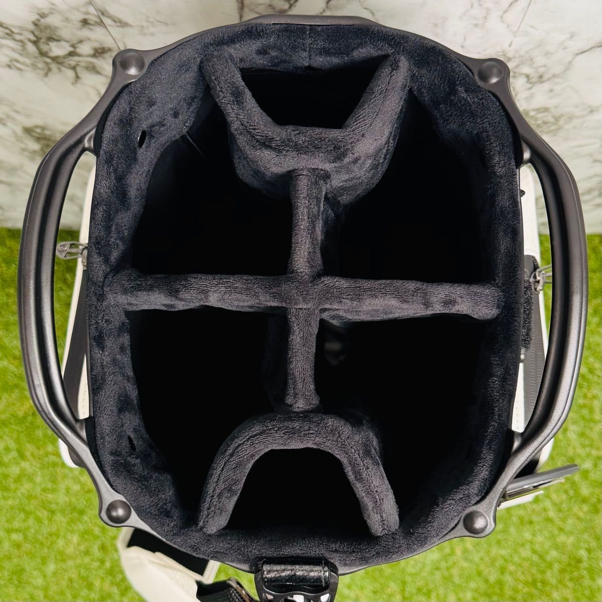 新品未使用】オムニックス カート式 キャディバッグ ゴルフバッグ