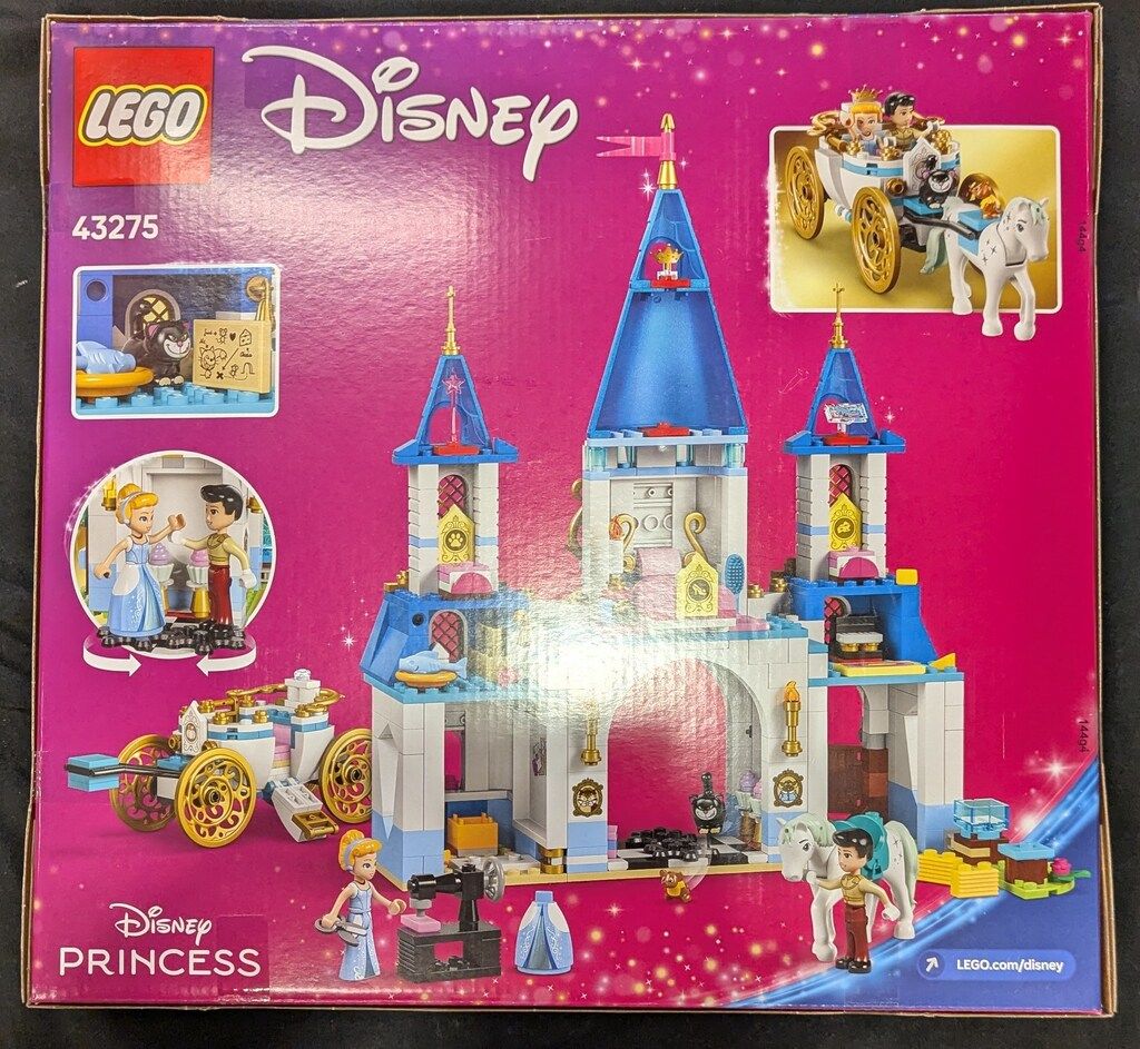 LEGO シンデレラのおしろと馬車 43275