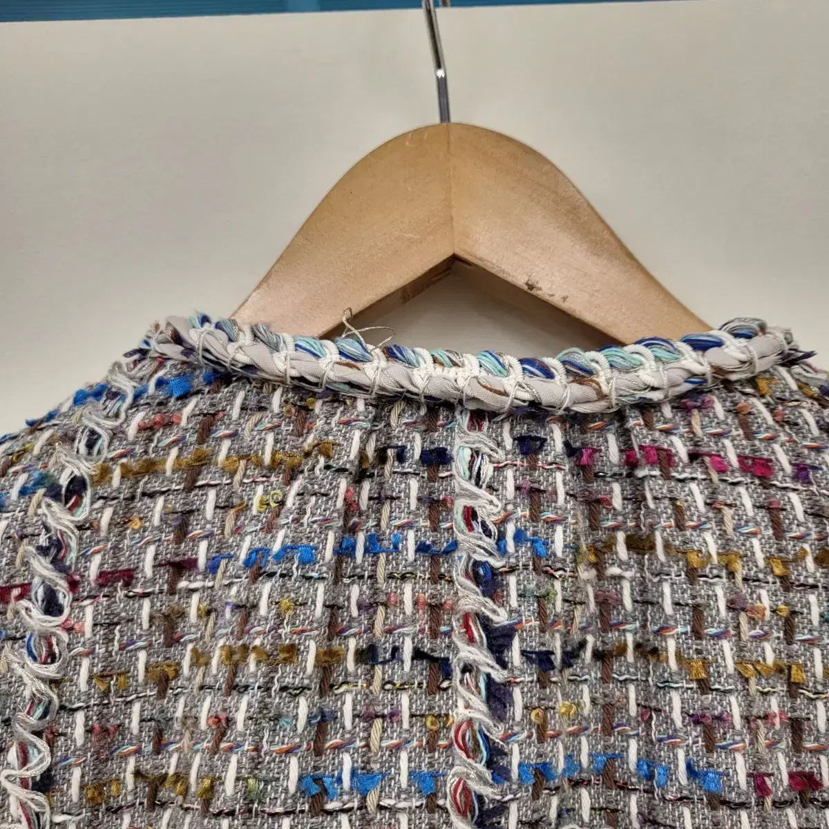 オブジェ ツイード ジップアップ ジャケット GULLKHAN_COM