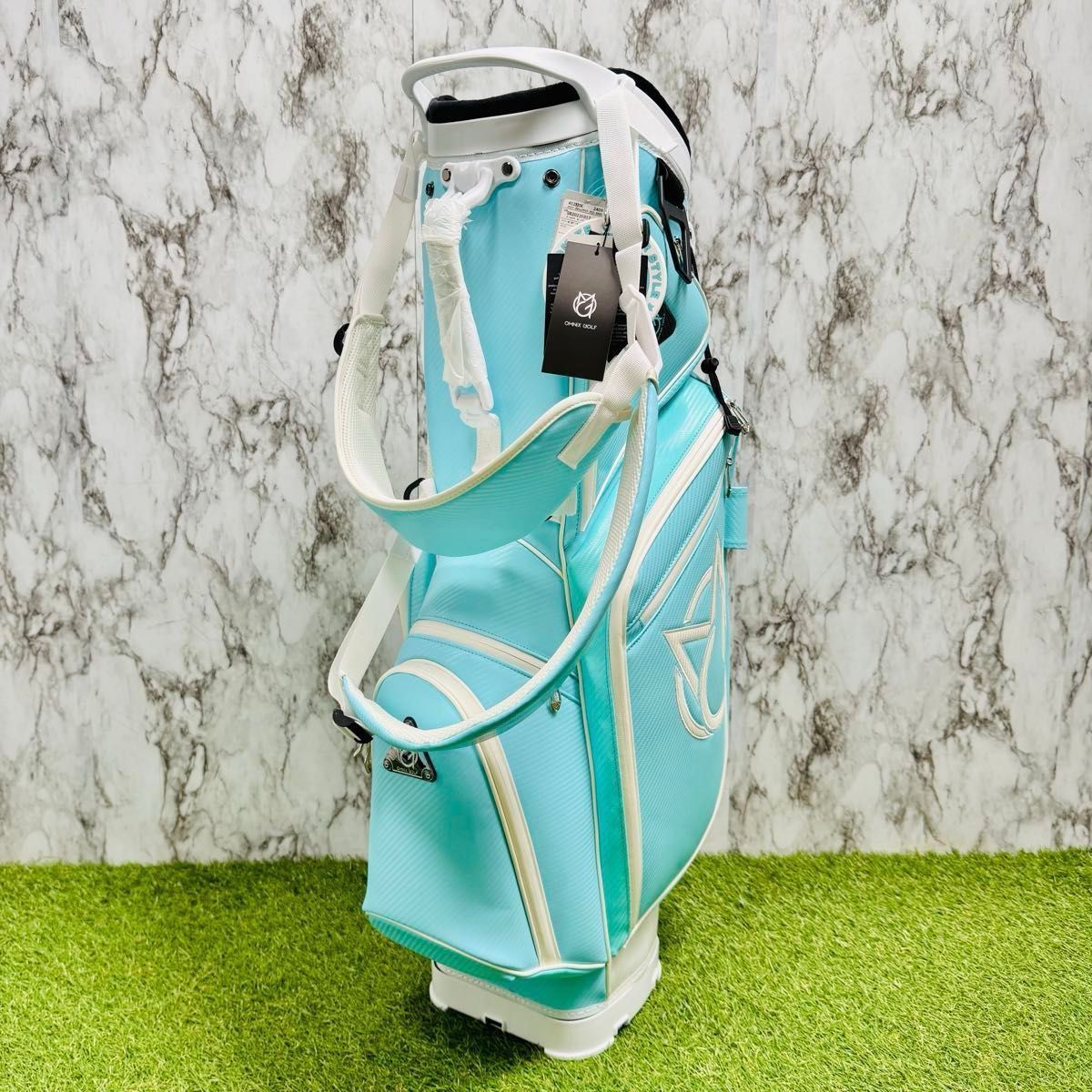 【未使用品】OMNIXGOLFスタンドキャディバッグ OMNIX GOLF JAPAN ゴルフ スタンド キャディバッグ Matte 日本正規品