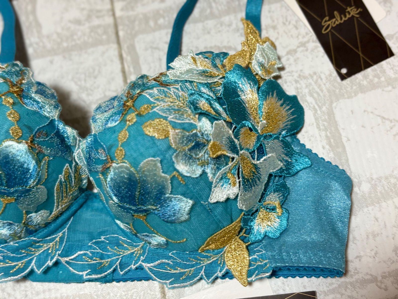 ワコール 71G ブラショーツセットC70 M 水色BTJ471 3 4カップワイヤー