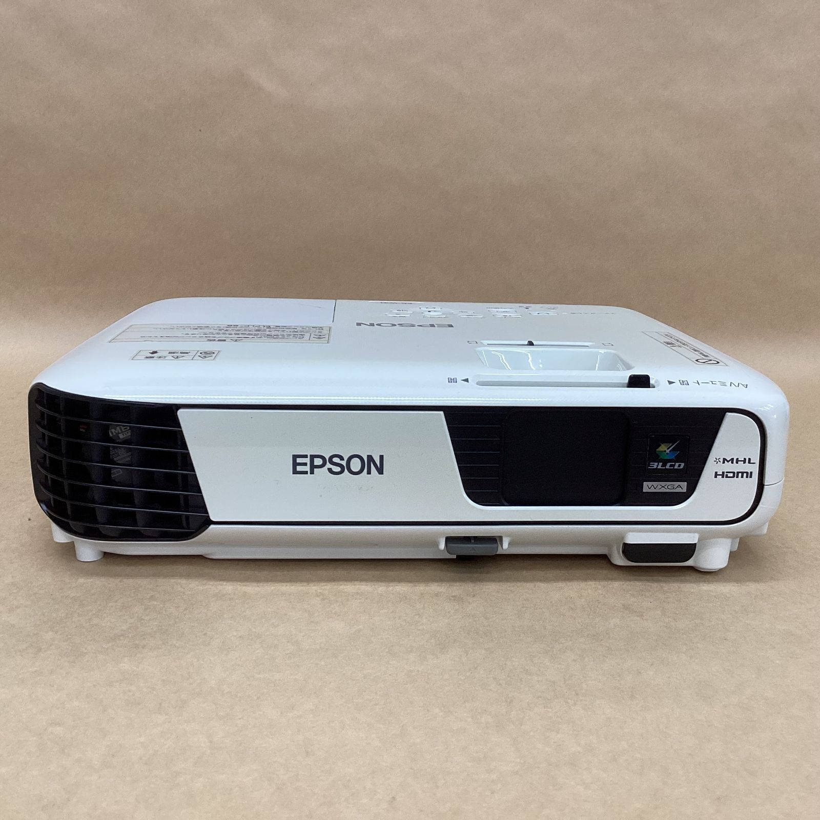 ランプ使用115時間 エプソン ビジネスプロジェクター EB-W31 3200lm WLAN アダプター HDMI D-SUB USB-B リモコン