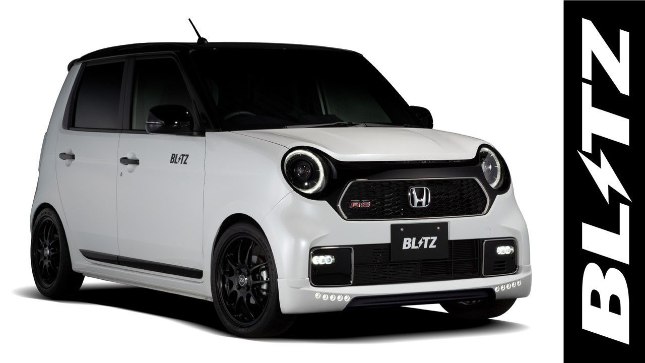 BLITZ ブリッツ AERO SPEED R-Concept エアロスピード Rコンセプト N-ONE JG3 フロントリップスポイラー LEDライトセット 60410