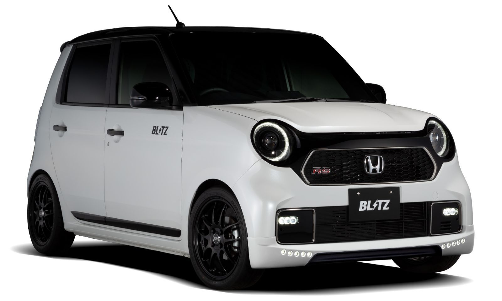 BLITZ ブリッツ AERO SPEED R-Concept エアロスピード Rコンセプト N-ONE JG3 フロントリップスポイラー LEDライトセット 60410