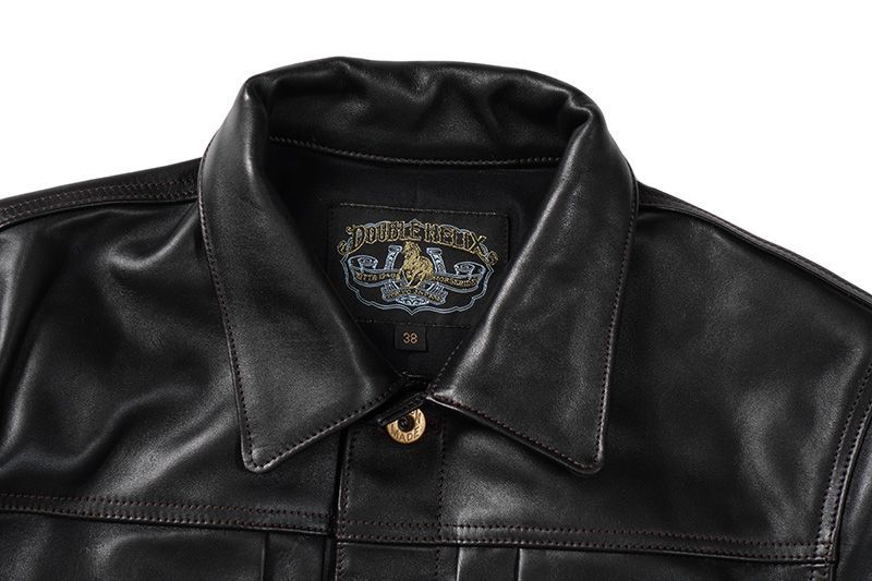 DOUBLE HELIX Western Cowboy WM0101 サイズ42 DOUBLE HELIX ダブルヘリックス レザージャケット 