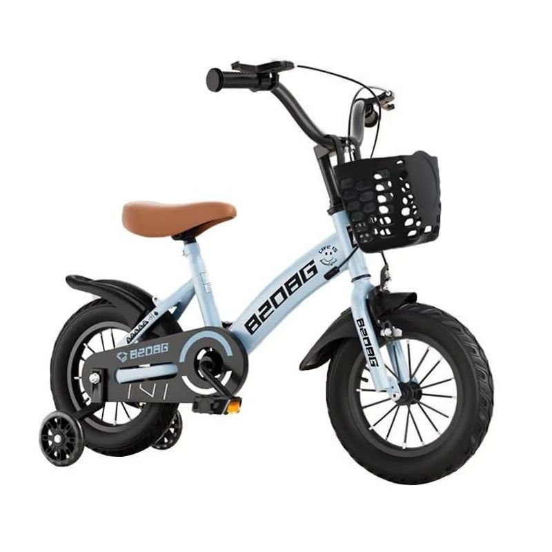 AORTD 子ども自転車 18インチ 補助輪付き 子供用 女の子 幼児用自転車 組み立て簡単 低学年 男の子 高さ調節 カゴ付 キックスタンド 誕生日 プレゼント ギフト