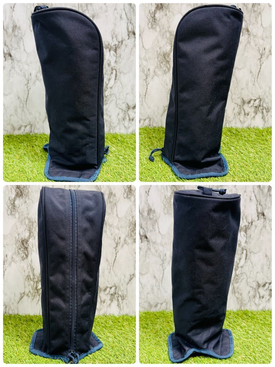 良品】アダバット カート式 キャリー 2輪 キャディバッグ ブラウン