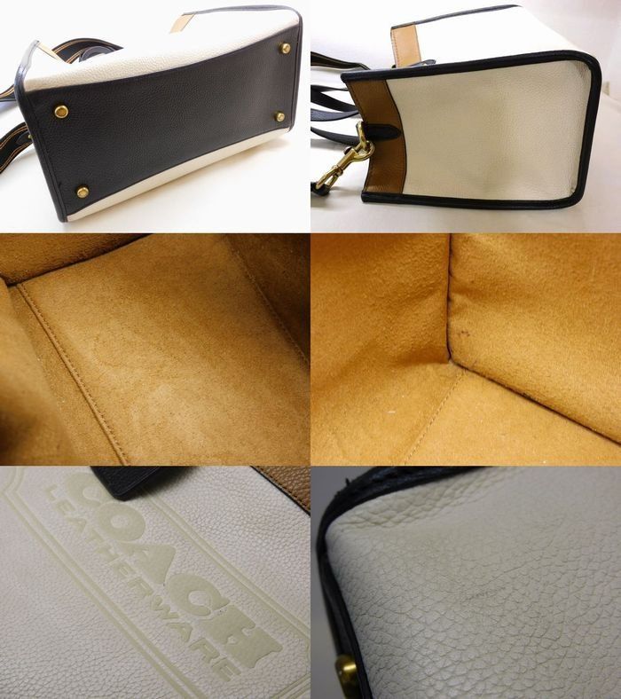 COACH コーチ C0777 フィールドトート レザー 2WAY ハンドバッグ ショルダーバッグ 7J DECORATOM_COM_BR