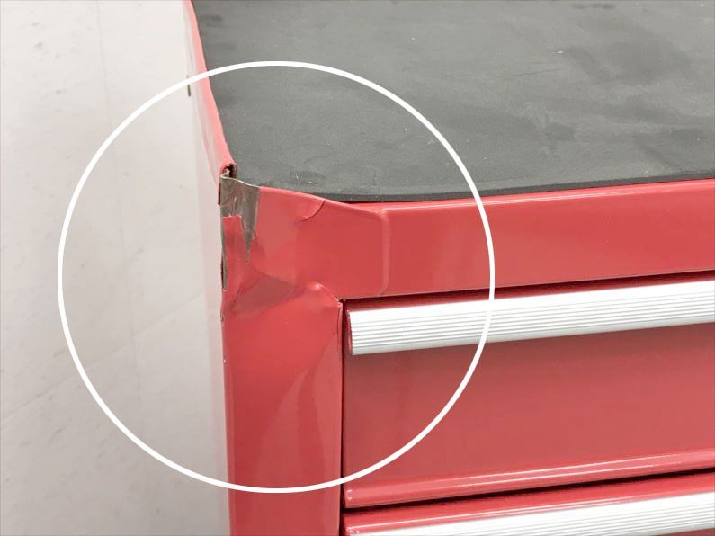 D8990 B品 ツールキャビネット ツールワゴン 鍵付き ツールチェスト 大型 工具箱 キャビネット ボックス 5段タイプ 多目的工具箱 収納ケース DIY 工具 BIG RED TJ1305B MARWIL-DEMENAGEMENTS_CH