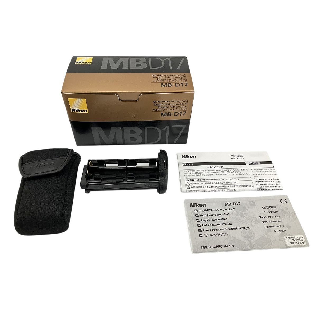 Nikon MB-D17 マルチパワーバッテリーパック D500用 カメラ W10568080
