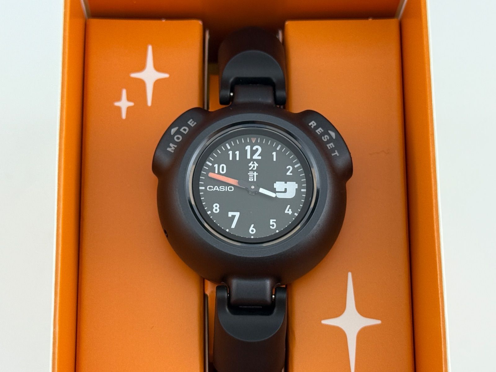 新品未使用 サウナ時計　サ時計　CASIO ブラック　SAN-100H-1BJR 未使用品】CASIO カシオ サウナウォッチ 