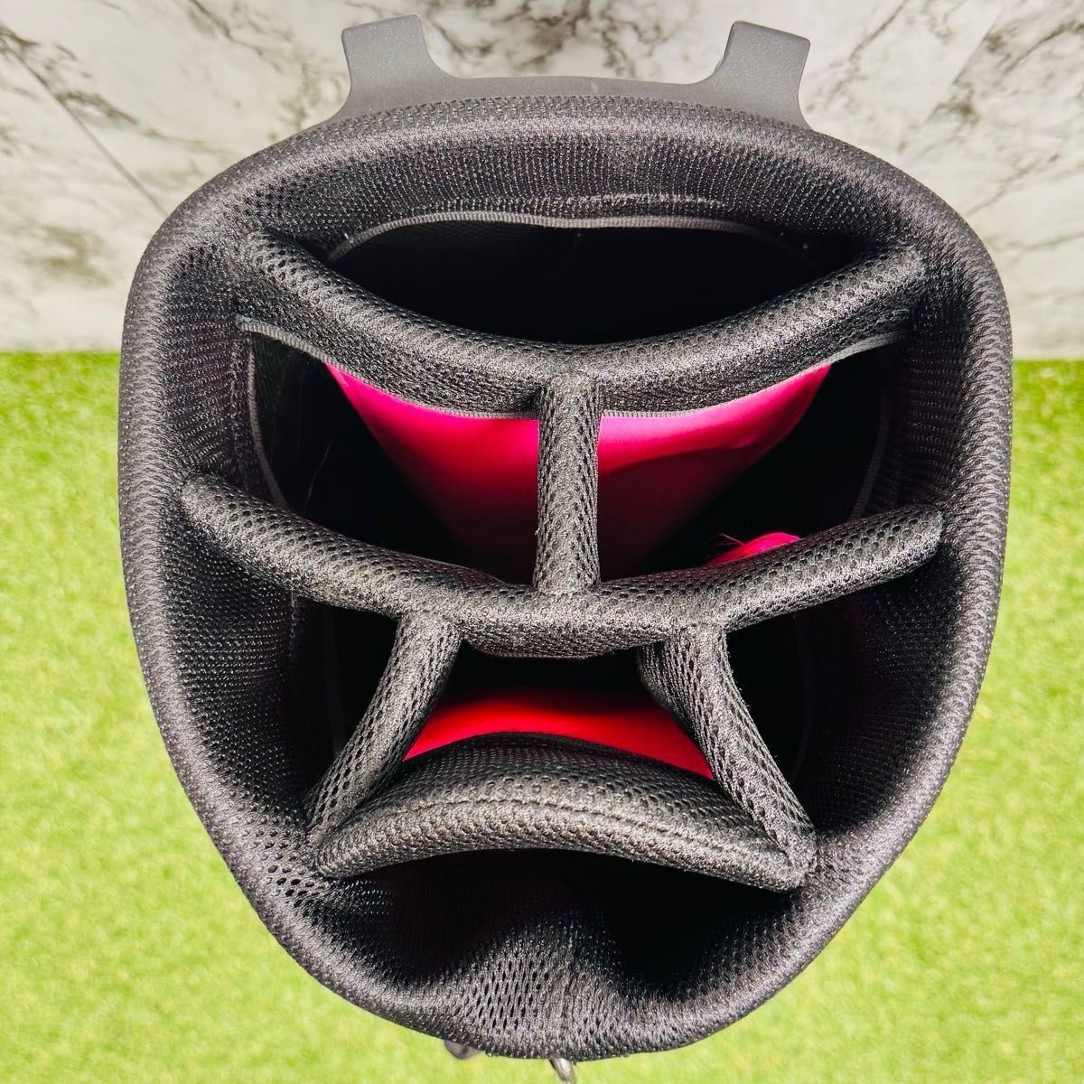 良品】ジミーズチャーマー×モエリー スタンド式 キャディバッグ