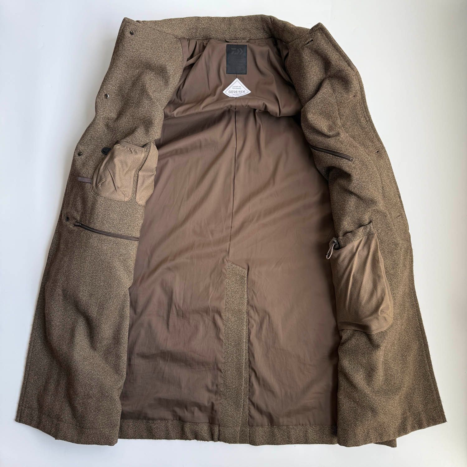 daiwapier39 ダイワピア39 ゴアテックスツイードステンカラーコート