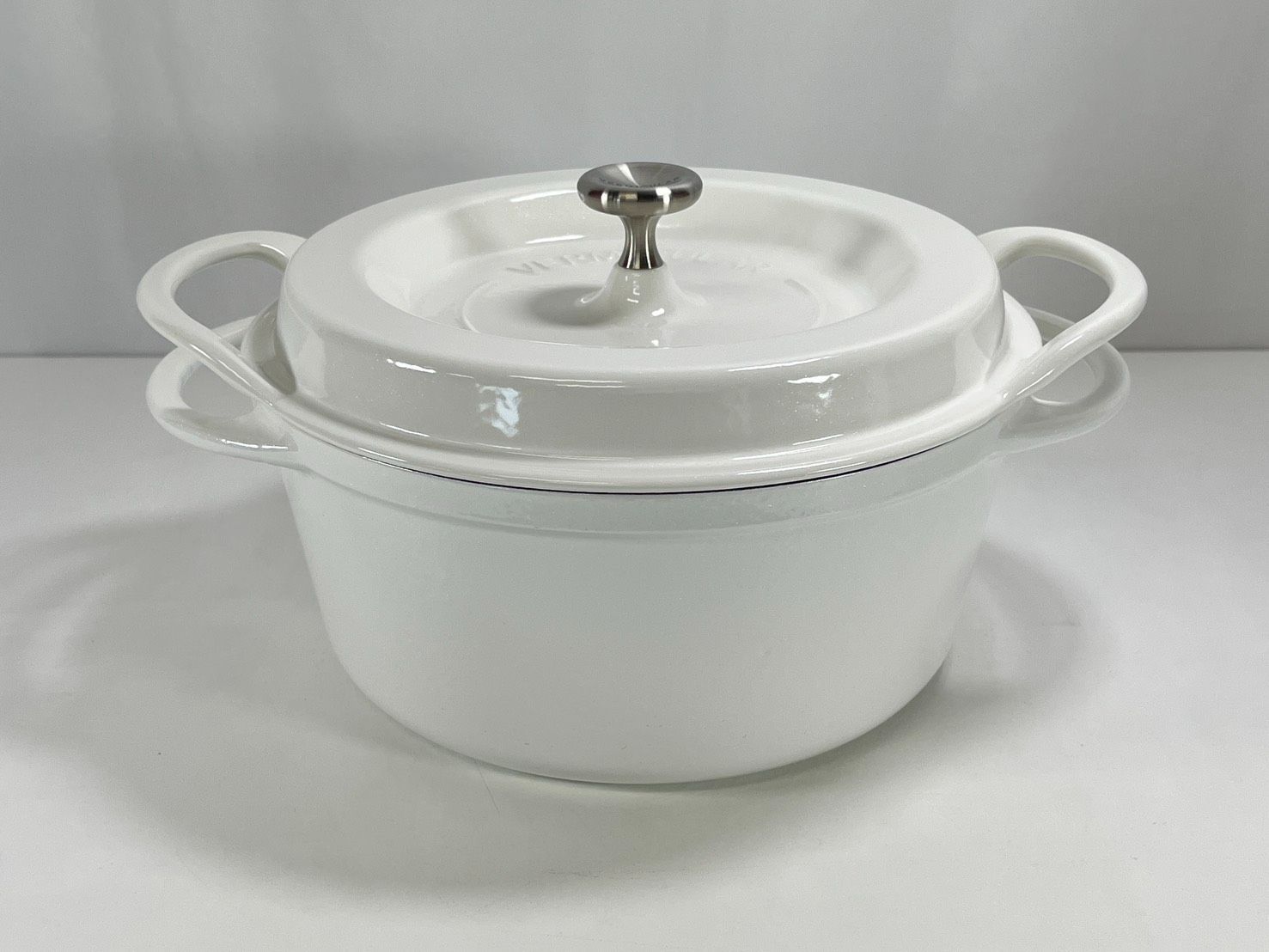 バーミキュラ オーブンポット ラウンド 22cm パールホワイト PWH22R