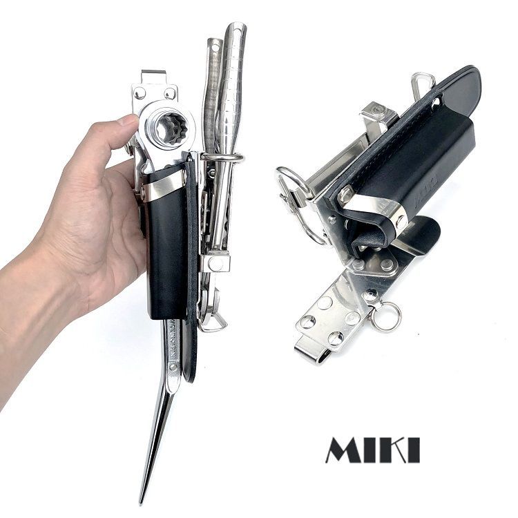 三貴MIKI 工具ホルダー工具差し SPH着脱タイプ SPH65Z ラチェットレンチ カッターホルダー 2連差し