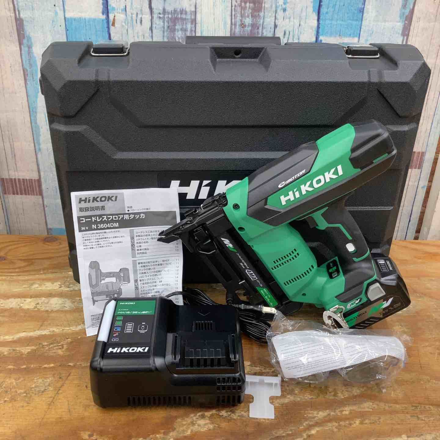 ハイコーキ HIKOKI 旧 日立工機 コードレスフロアタッカー N3604DM XP 柏店