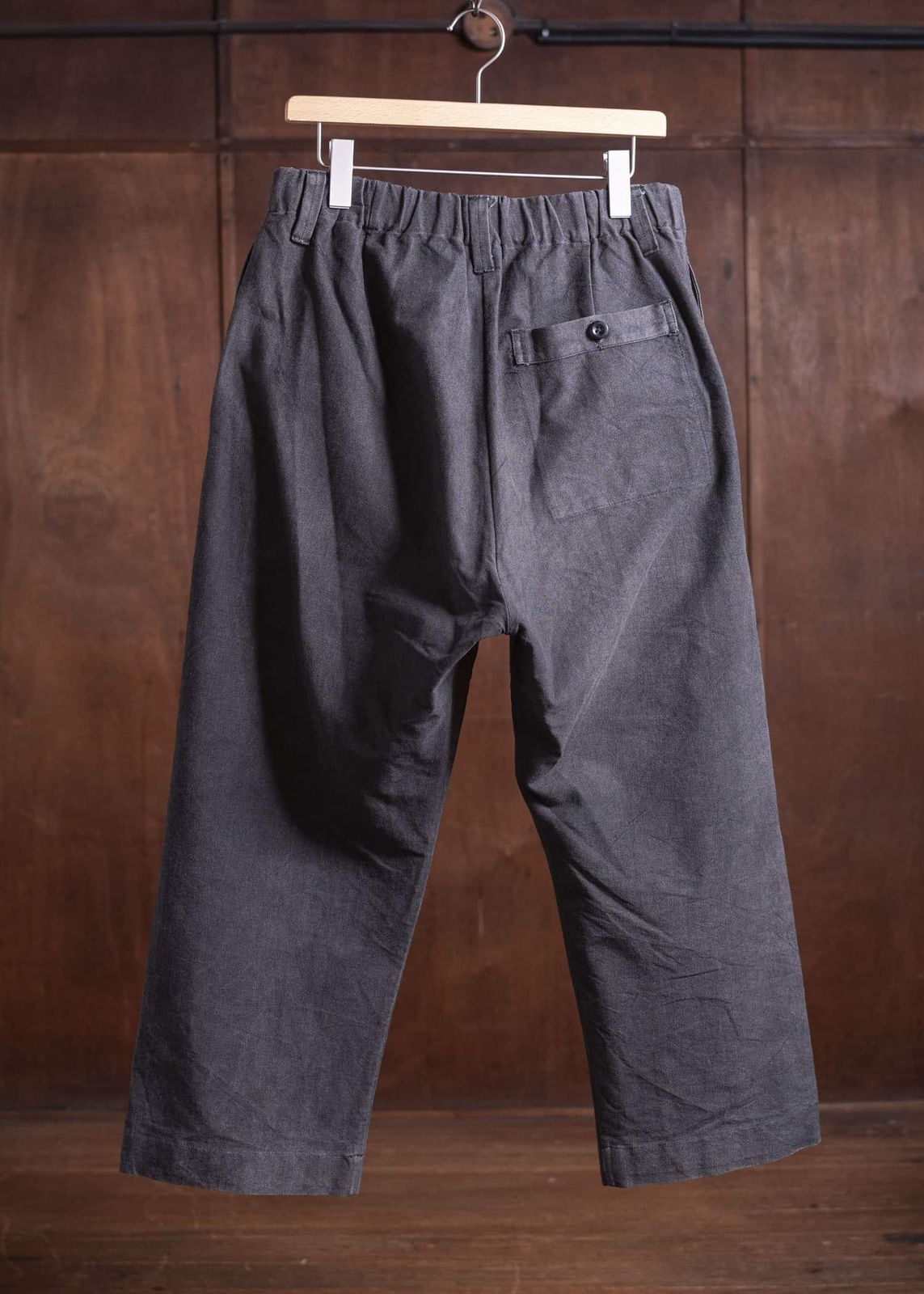 evan kinori COTTON DENIM EASY PANTS デニムパ