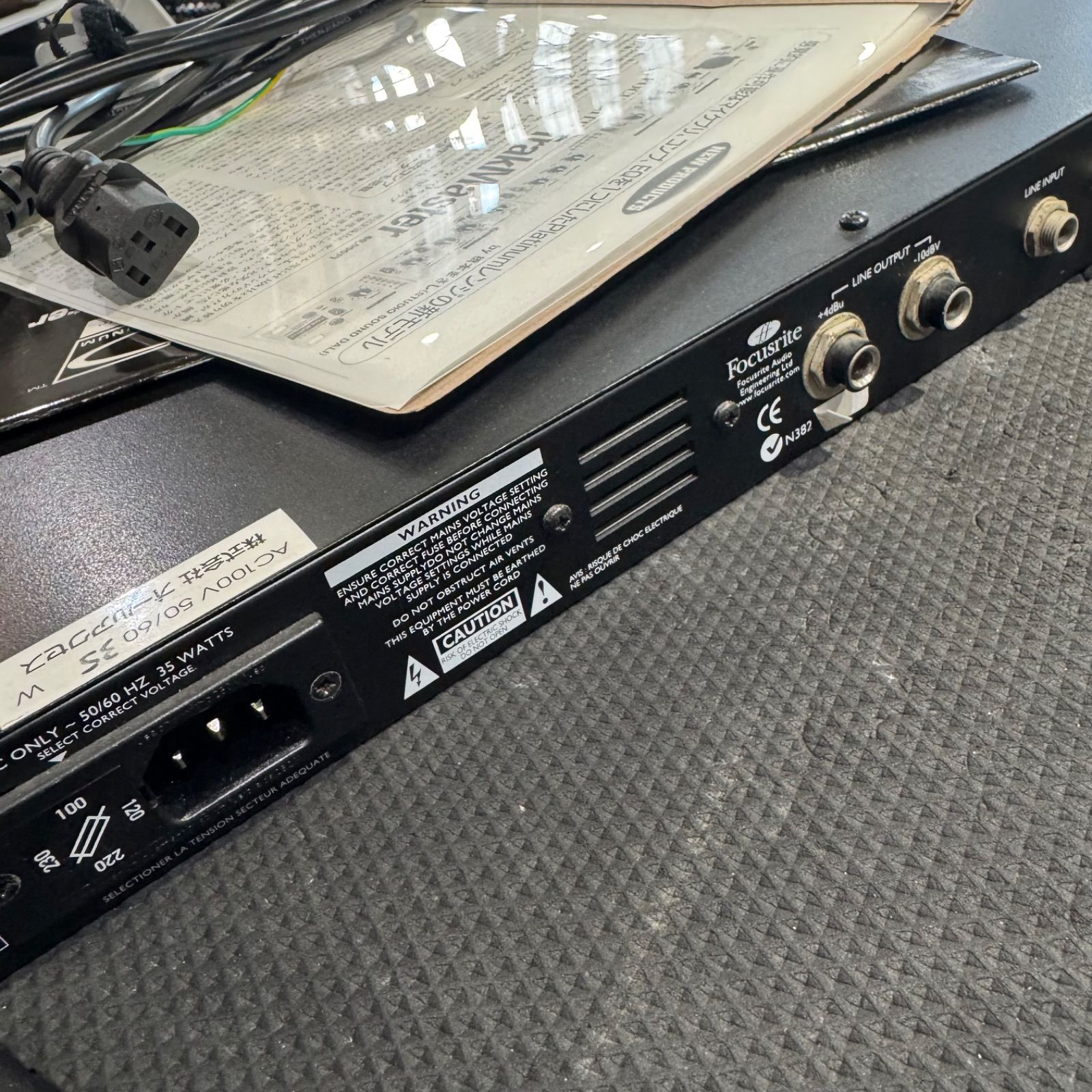 Focusrite PLATINUM TRAK MASTER マイクプリアンプ Focusrite PLATINUM