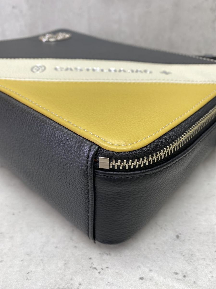 CASTELBAJAC カステルバジャック 2way ショルダー ハンド ドライビング バッグ 黒 メンズ KARIMZIABAT_FR