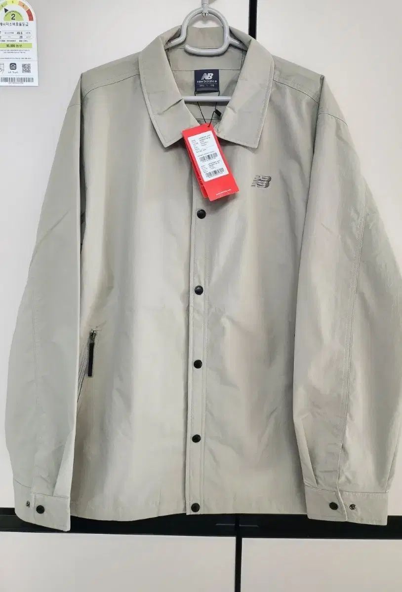 ニューバランス COACH コーチ ジャケット ベージュ 110サイズ