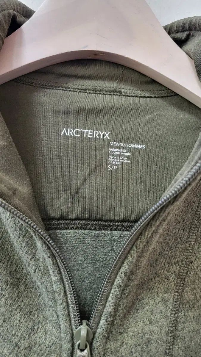 フリース ジップアップ