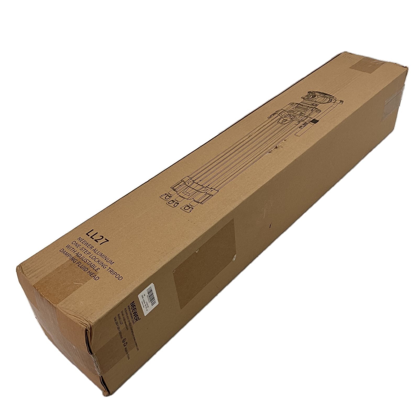 NEEWER LL27 192cm ビデオ三脚 カメラ三脚 フルード雲台付き ニーワー C10534489