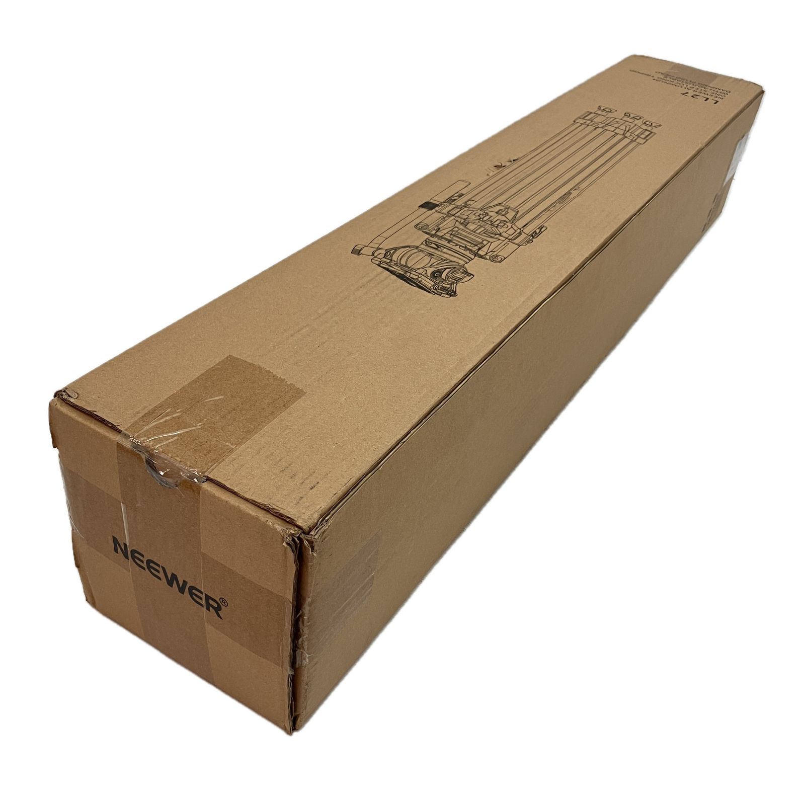 NEEWER LL 27 192 cm ビデオ三脚 カメラ三脚 フルード雲台付き ニーワー