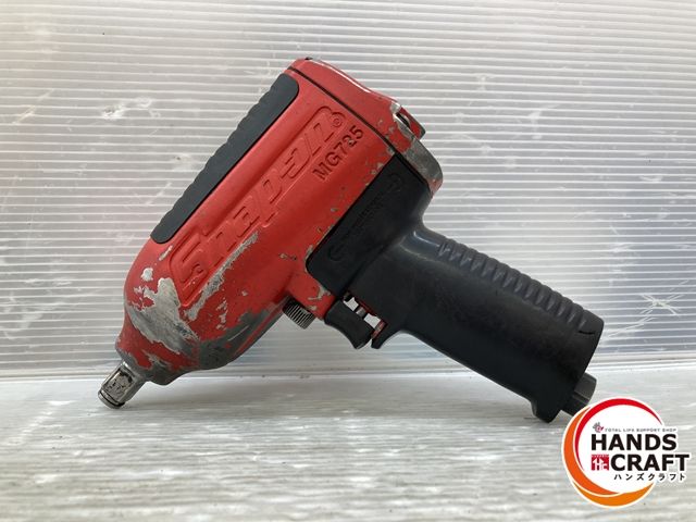 品 スナップオン エアインパクトレンチ コンプレッサに繋ぎ 回転動作 済 MG725 Snap-on