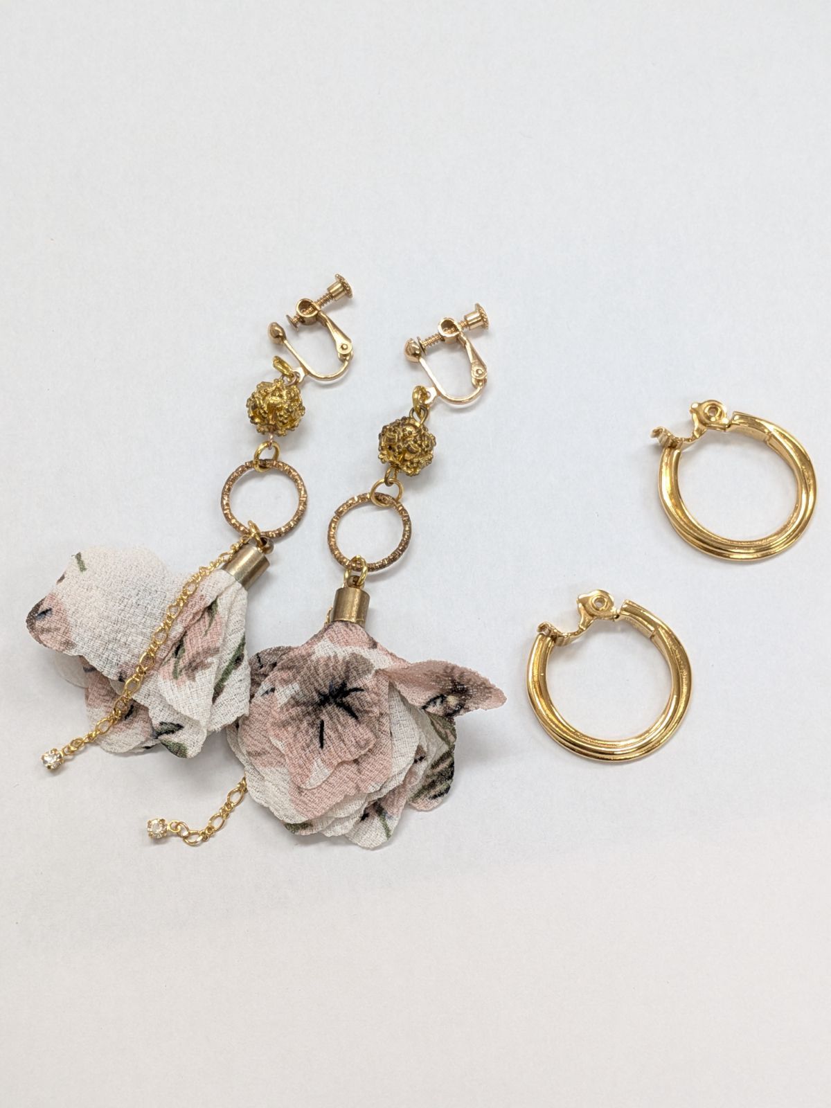 遺品整理 まとめて ジュエリー ブランドあり MONET イヤリング ネックレス リング ブローチ SILVER925あり