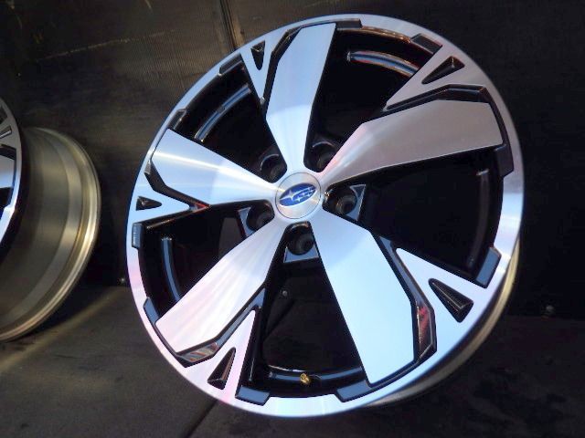 2990 B スバル純正 フォレスター 18x7.0J 5穴 PCD114.3 48 4本 BRIGHTFACE_UK