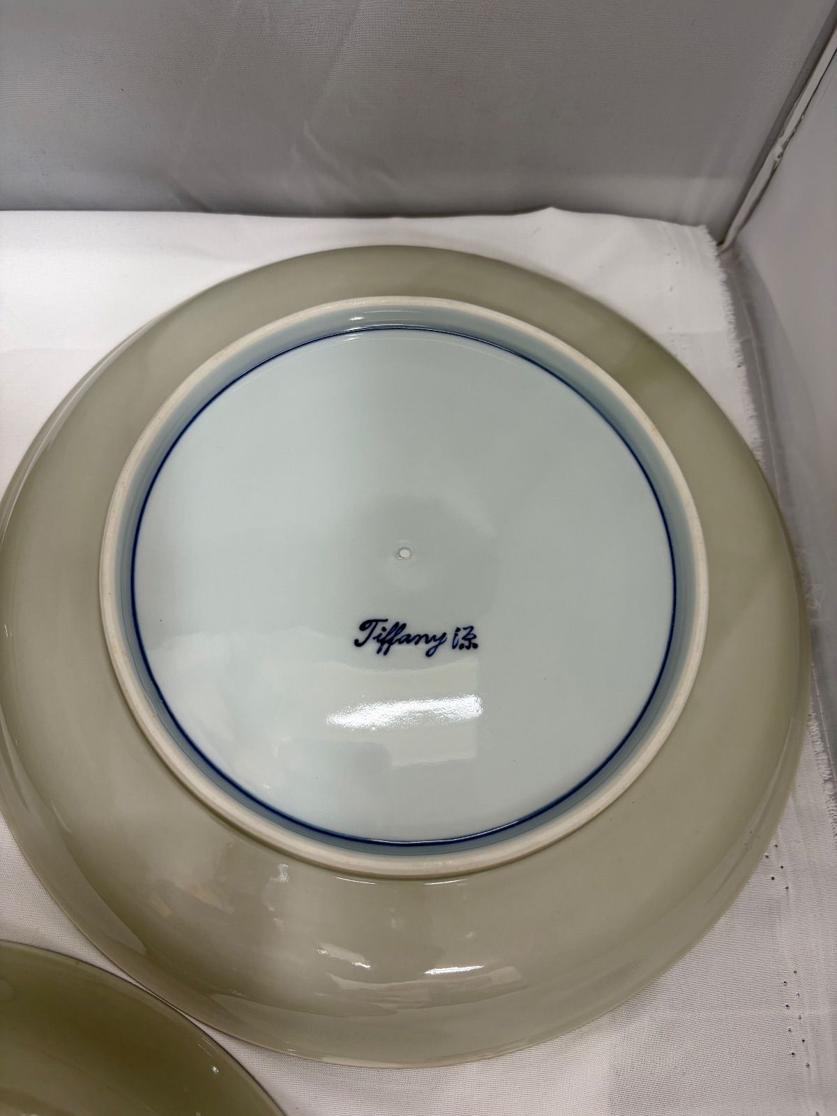 青磁木の葉文 3枚