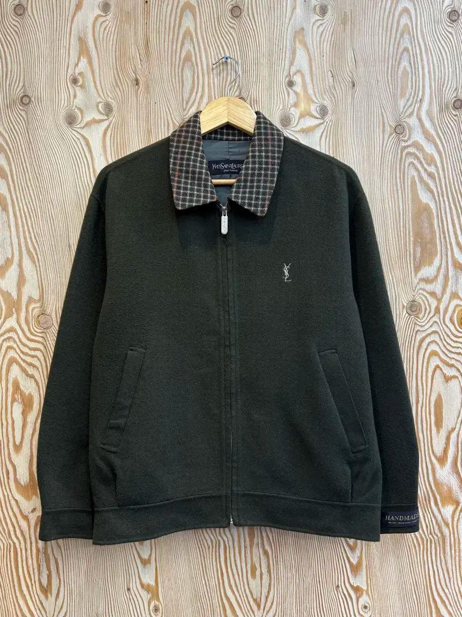 イヴ サンローラン ハンドメイド ウール ブルゾン