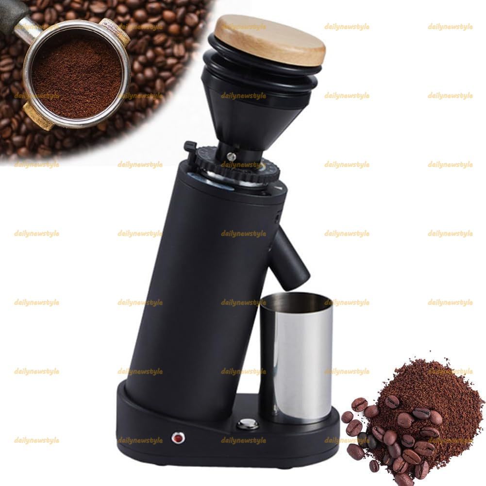人気推薦◆180ML 電動コーヒーグラインダー 40MM 円錐バーコーヒー豆グラインダー 19 段階の粉砕 180W ステンレススチールコーヒーミラー コーヒー豆 スパイス ハーブ ナッツ 穀物用