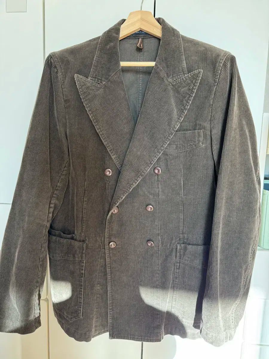 ドレイクス コーデュロイ ダブル ジャケット