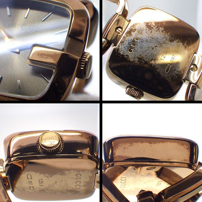 サンレイ ブラウン文字盤