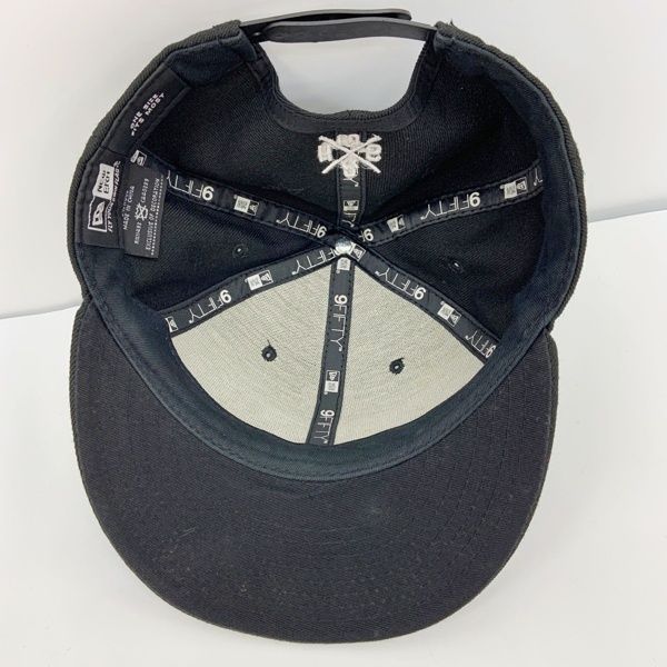HIDE AND SEEK NEWERA ハイドアンドシーク ニューエラ ベースボール キャップ 帽子 ボウシ HS WOOL CAP メンズ ブラック 服飾 DF 17026