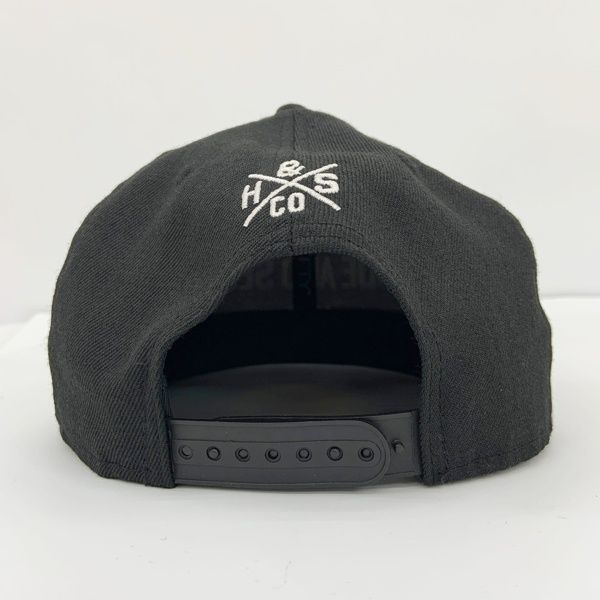HIDE AND SEEK NEWERA ハイドアンドシーク ニューエラ ベースボール キャップ 帽子 ボウシ HS WOOL CAP メンズ ブラック 服飾 DF 17026