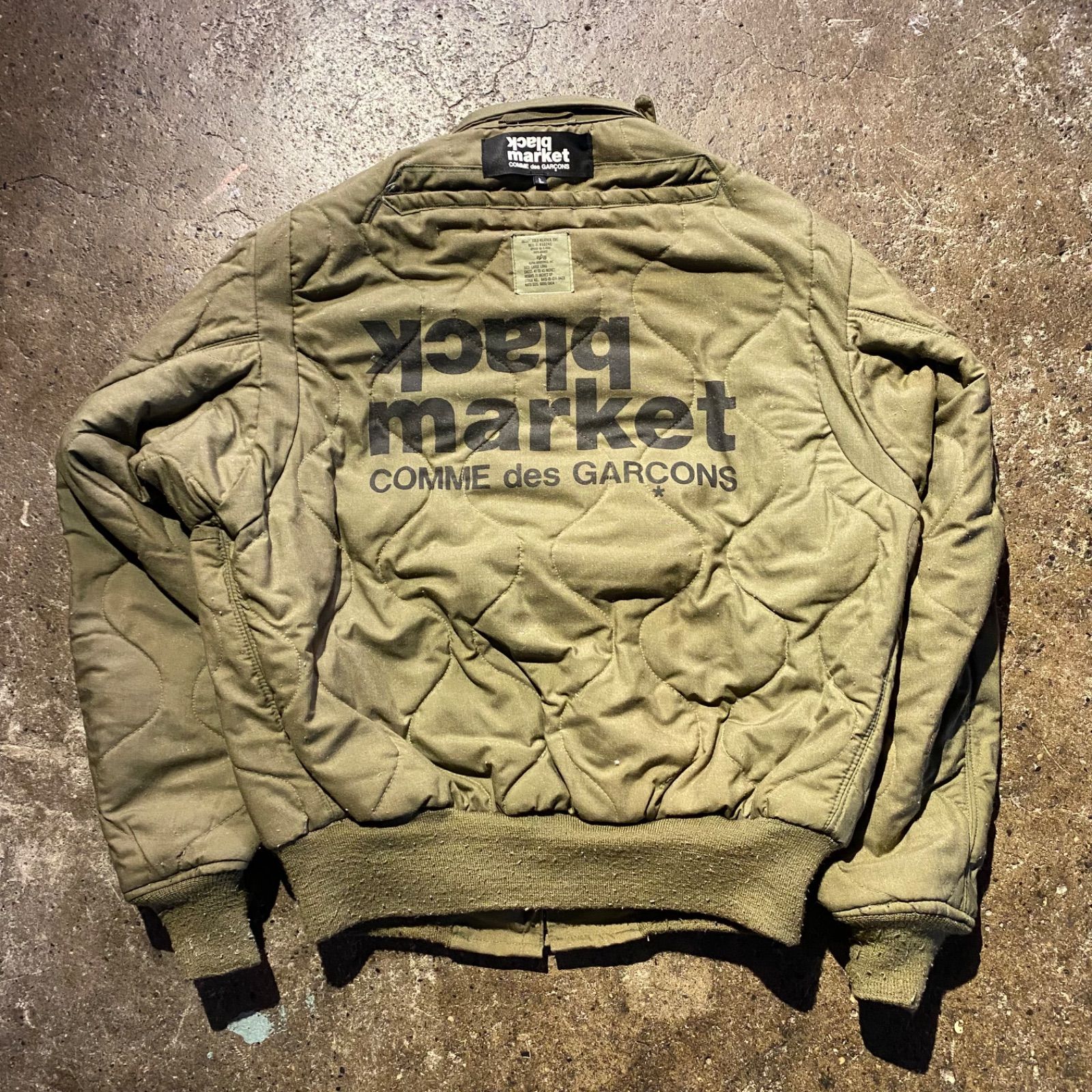 COMME des GARCONS black market × ALPHA 21AW アラミドジャケット 