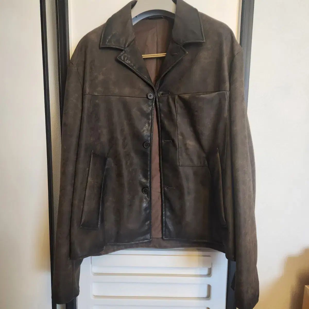 ZARA スウェード メンズ ジャケット