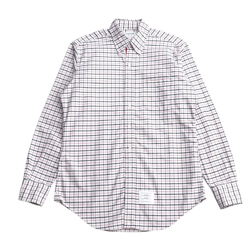 THOM BROWNE トムブラウン 節約 長袖シャツ サイズ4 チェック柄 ボタン